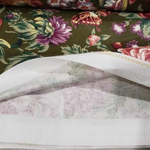 Scotchgard Screen Print Design by Richloom Floral Upholstery Fabric 6 Yds 54" - Picture 5 of 5